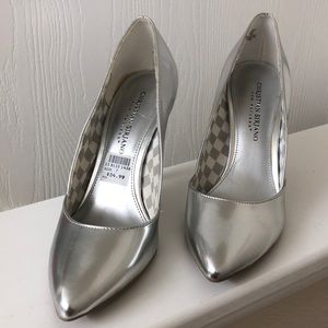 Silver heels